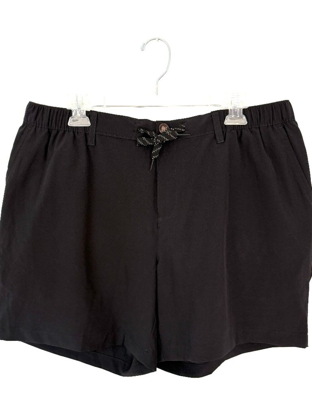 Chubbies Black Athletic Shorts Swim Trunks 6” Inseam Lightweight